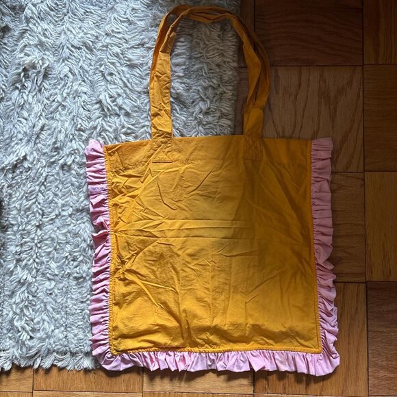 KkCo Utlity Tote in Orange/Pink - Picture 2 of 5